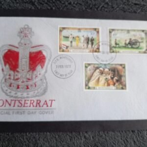Silver Jubilee 1977 Official First Day Cover Montserrat