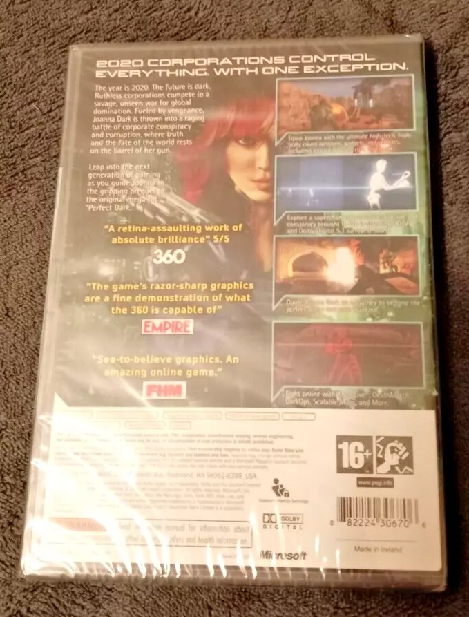 Perfect Dark Zero XBOX 360 CLASSICS
