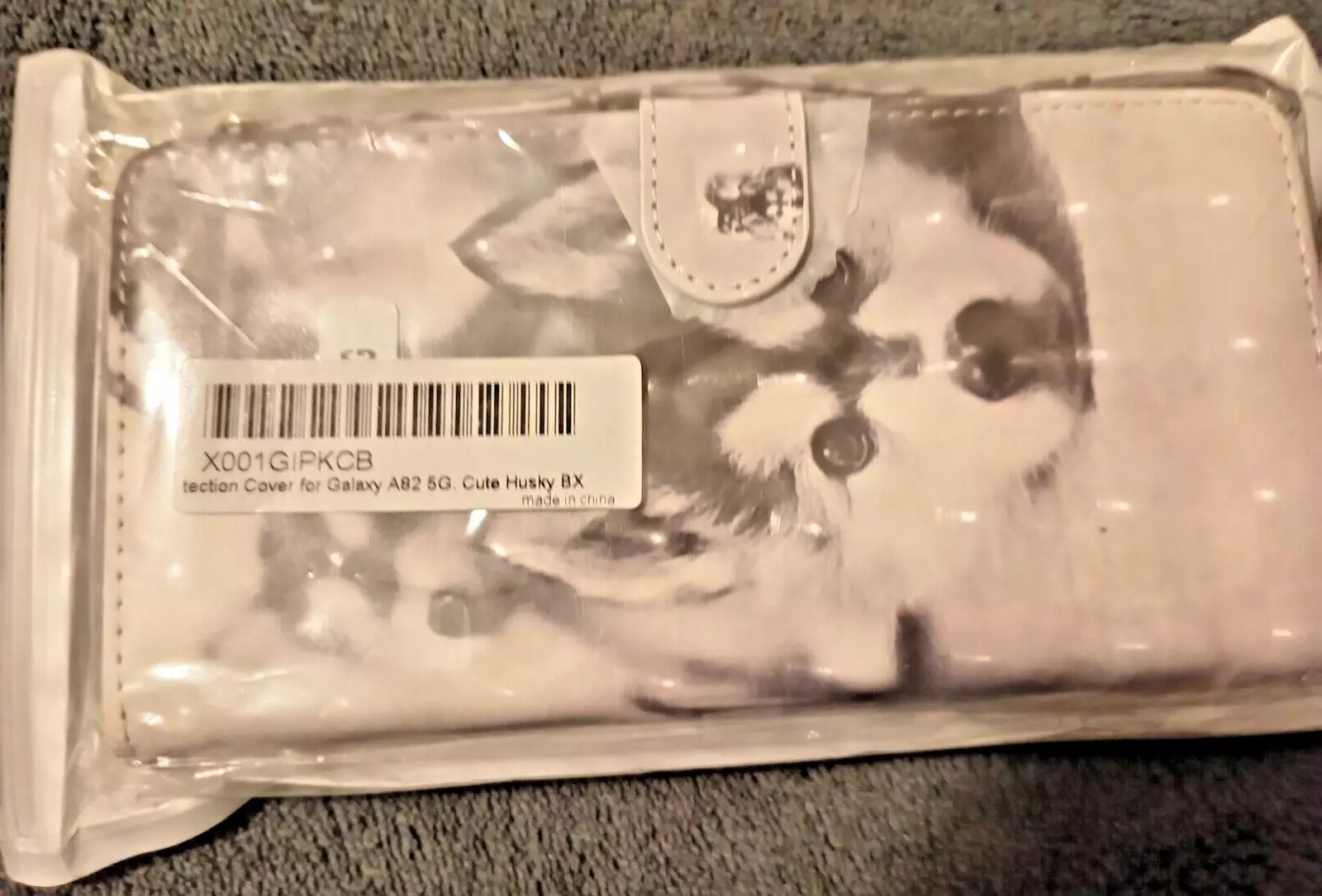 Protective Cover for Galaxy A82 5G Phone Case Cute Husky